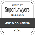 Rated By Super Lawyers Jennifer A. Belardo 2026