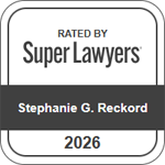 Rated By Super Lawyers Stephanie G. Record 2026