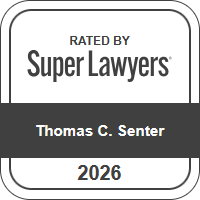 Rated By SuperLawyers Thomas Senter 2026